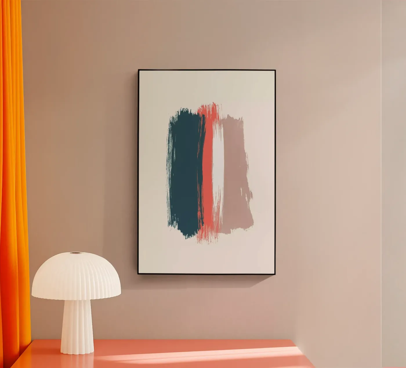 Brushstroke II acryl van Pure