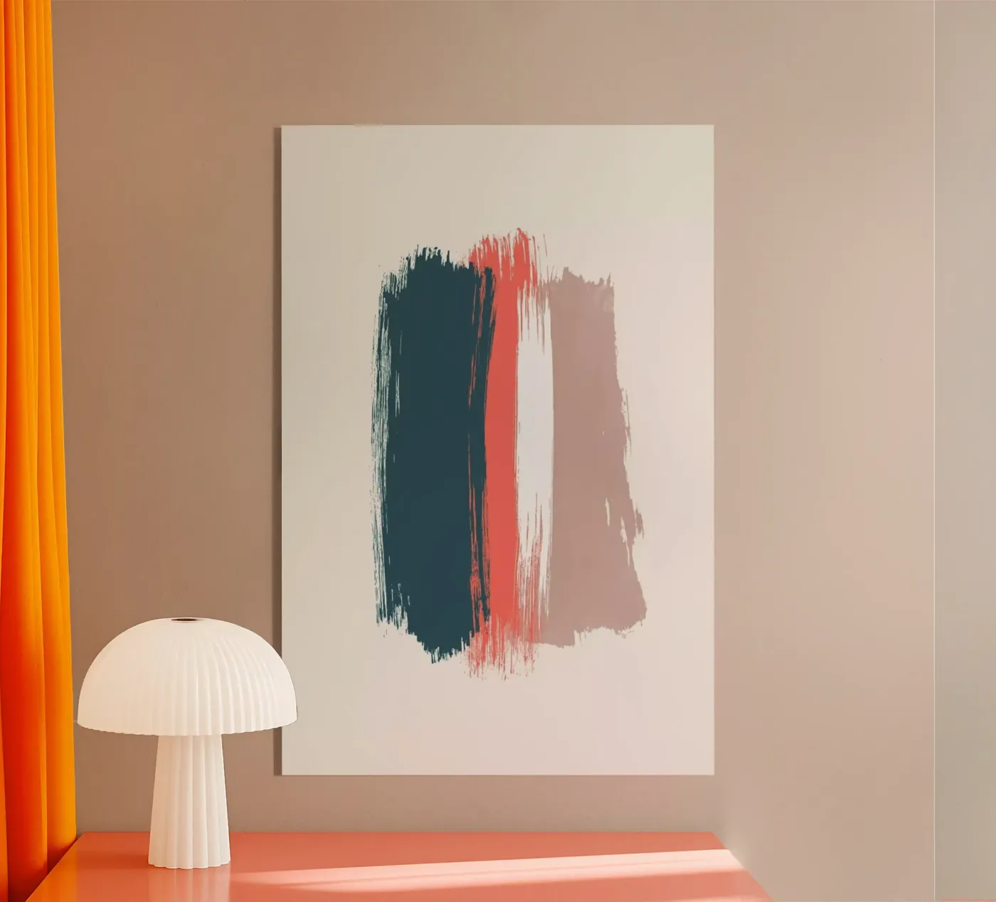 Brushstroke II acryl van Pure