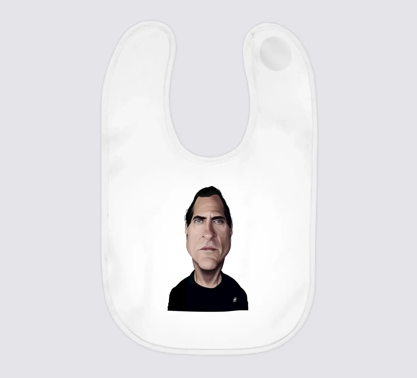 Joaquin Phoenix bavaglino da Rob Art | Illustration