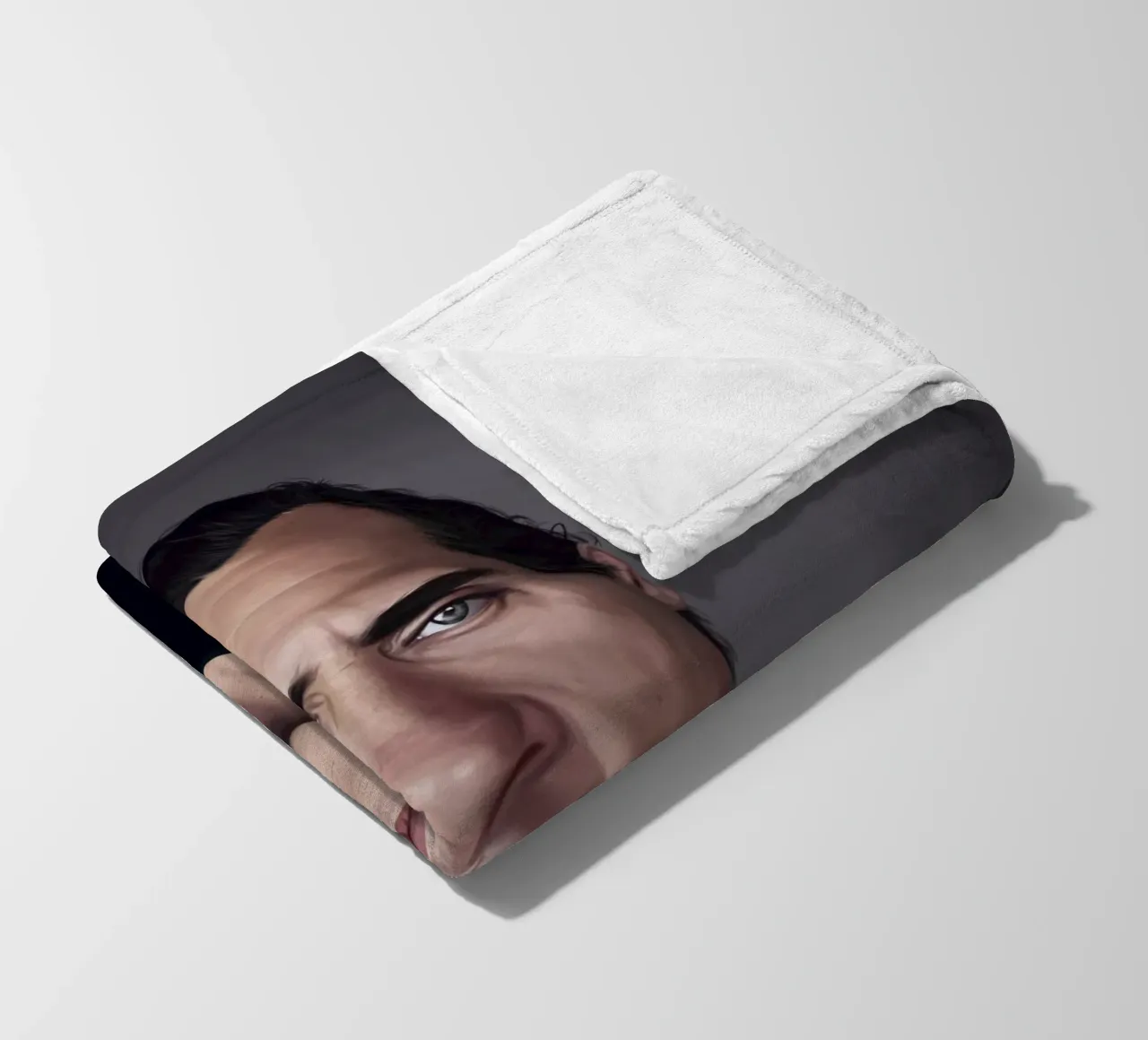 Joaquin Phoenix coperta in pile da Rob Art | Illustration