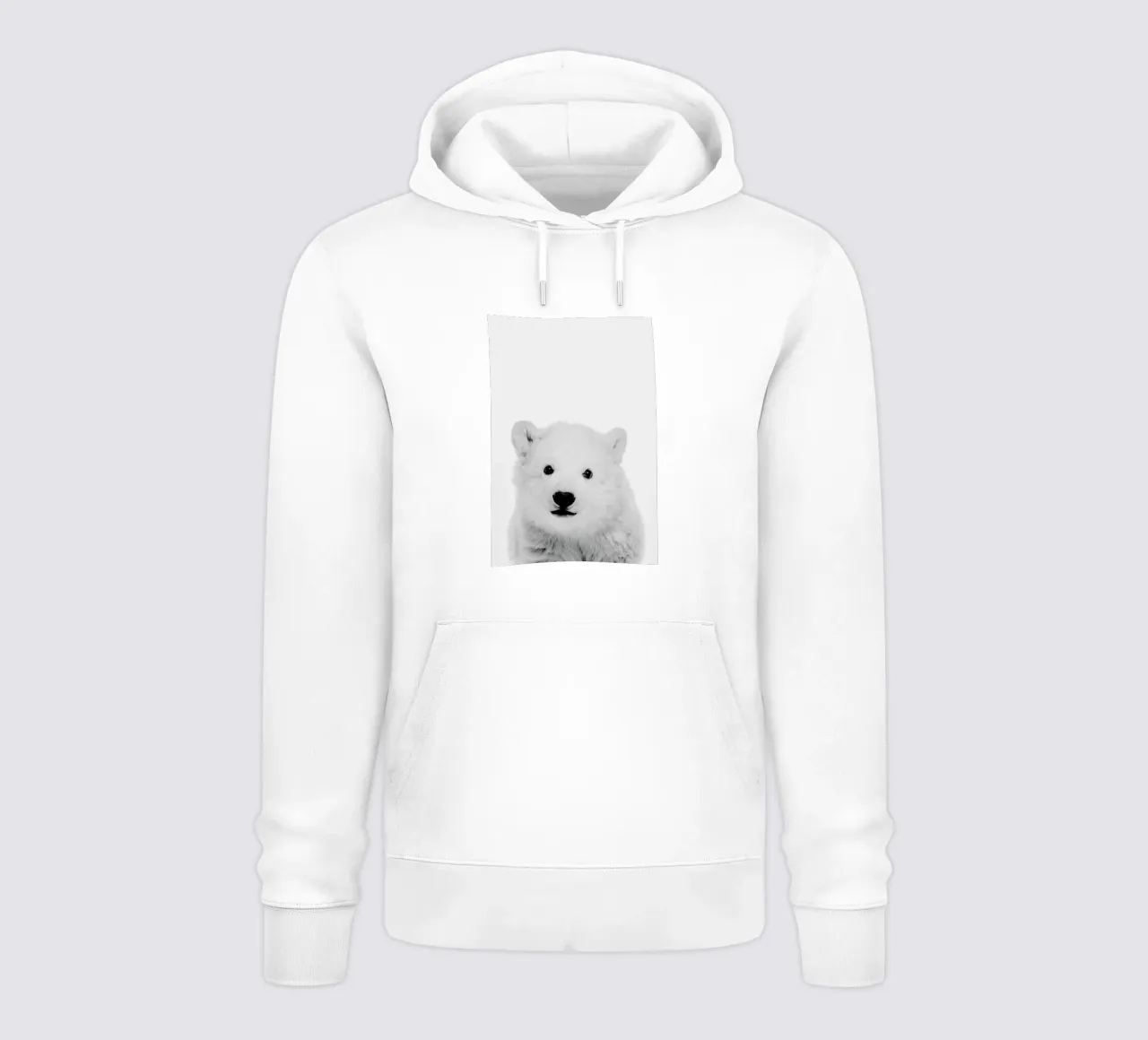 Polar Bear Classic felpa con cappuccio da Paws & Claws