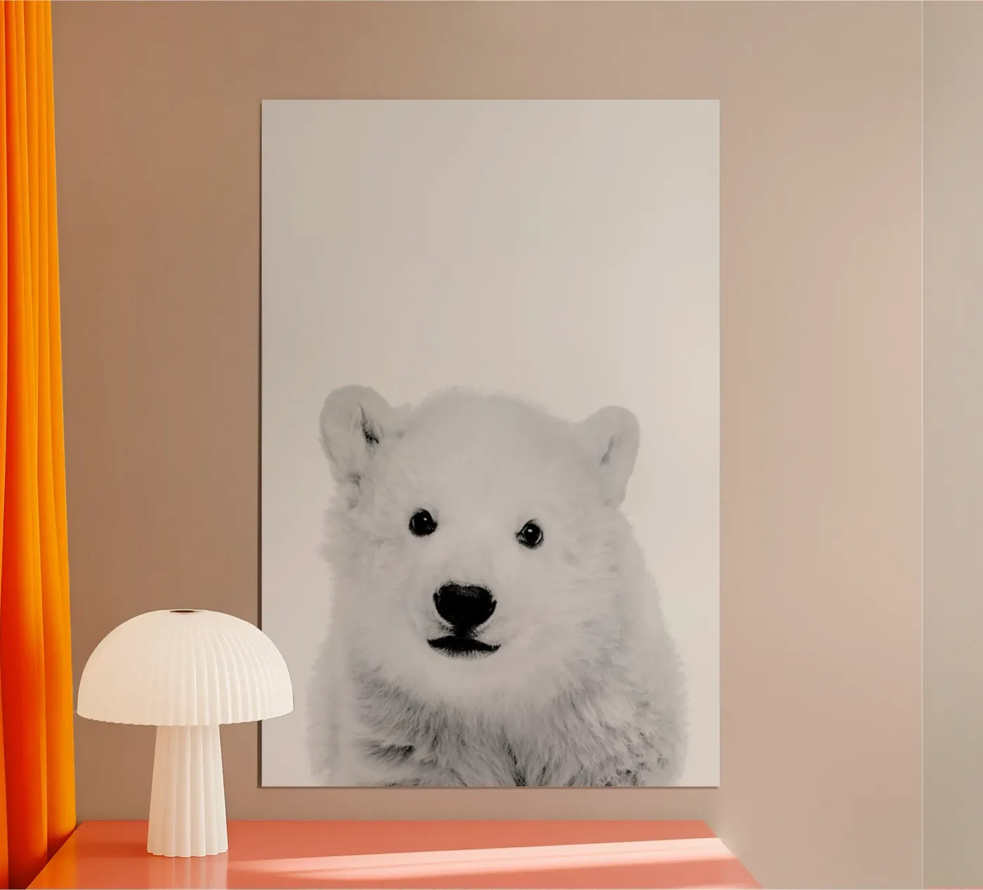 Polar Bear Classic poster da Paws & Claws