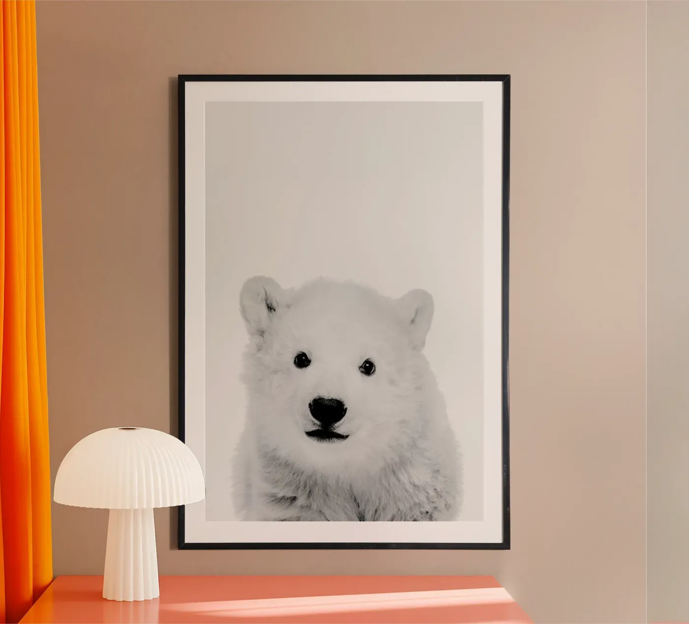 Polar Bear Classic poster da Paws & Claws