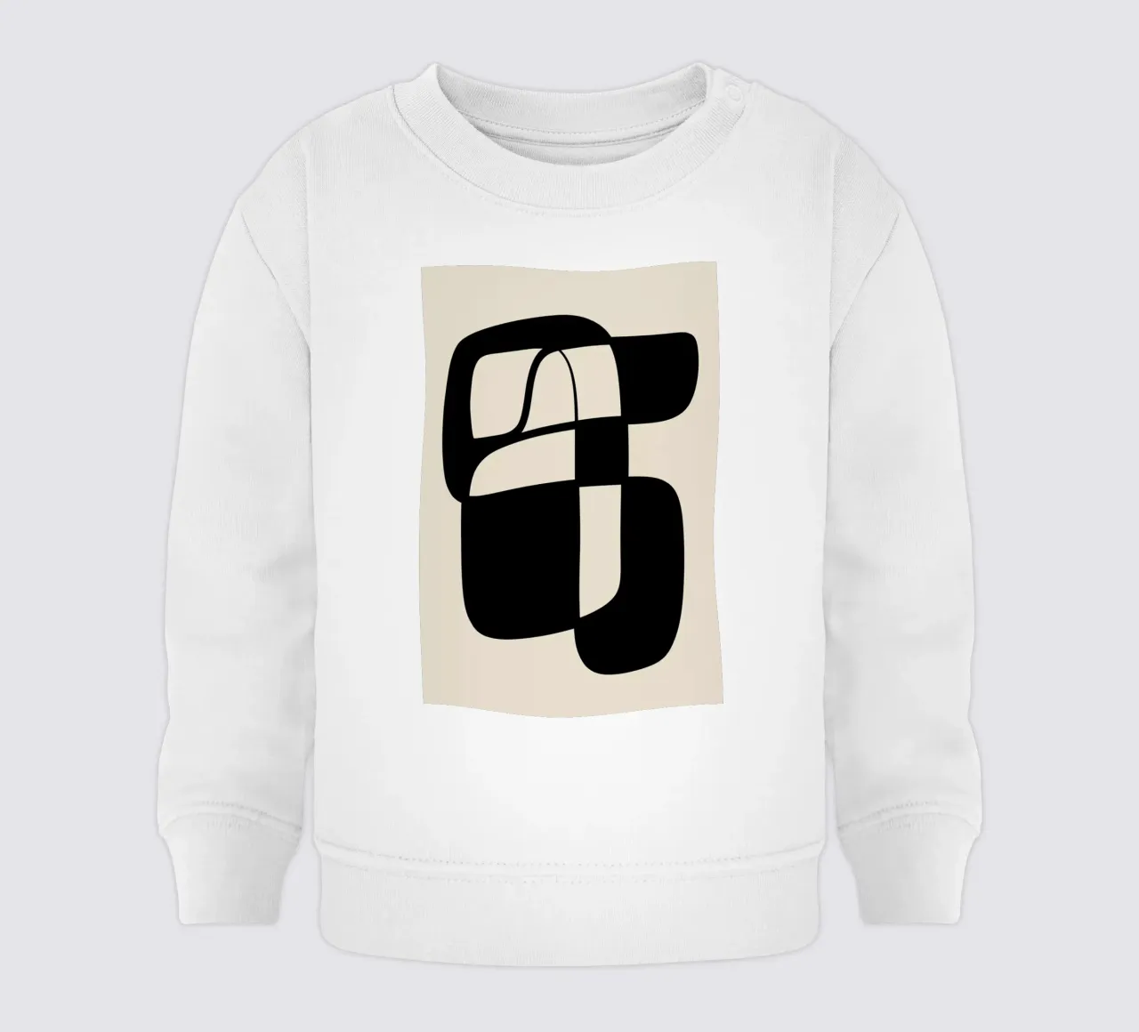 In Check felpa neonato da Graphite