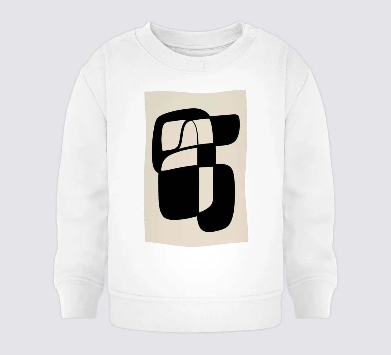 In Check baby sweatshirt by Graphite
