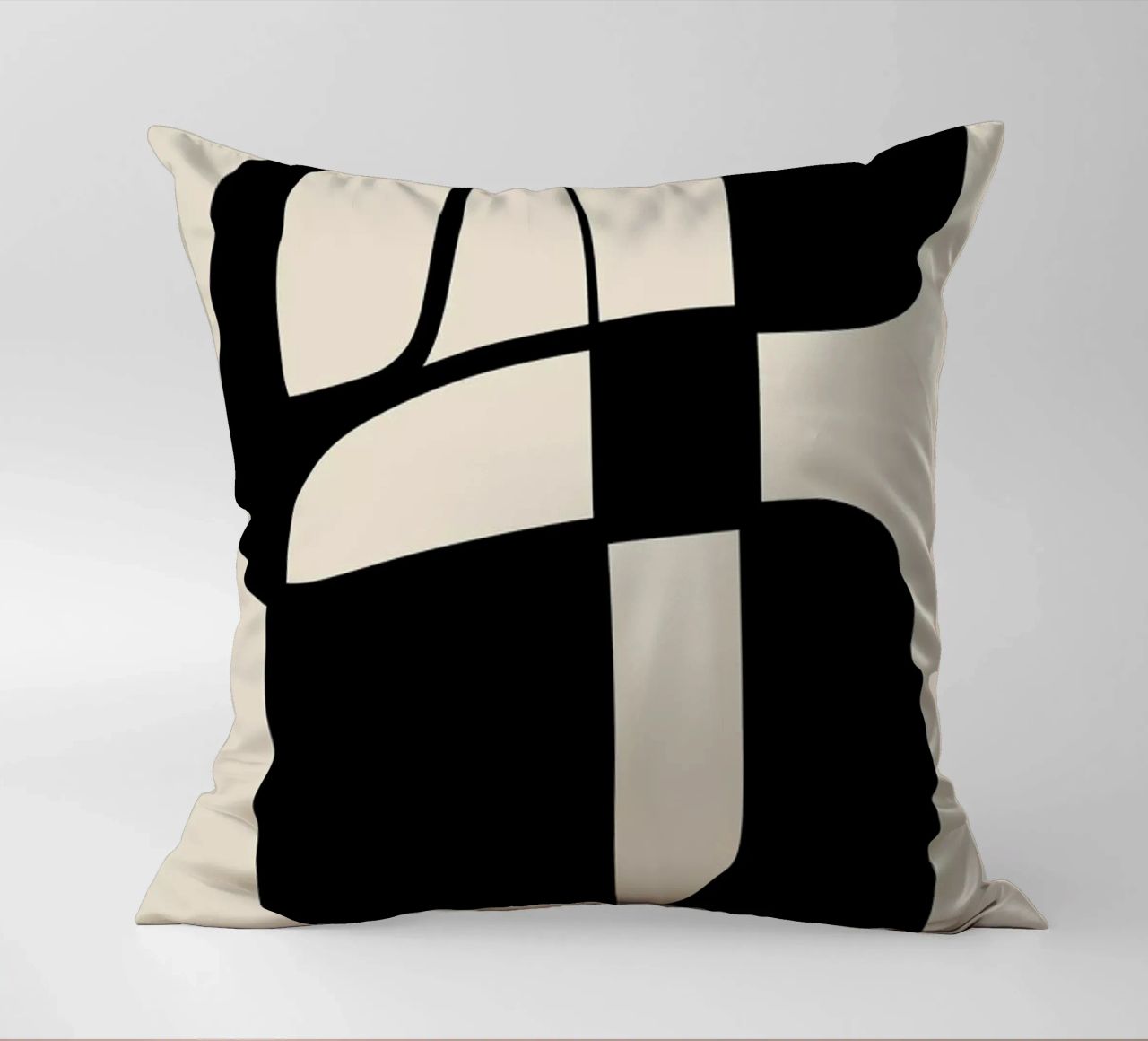 In Check cuscino da Graphite