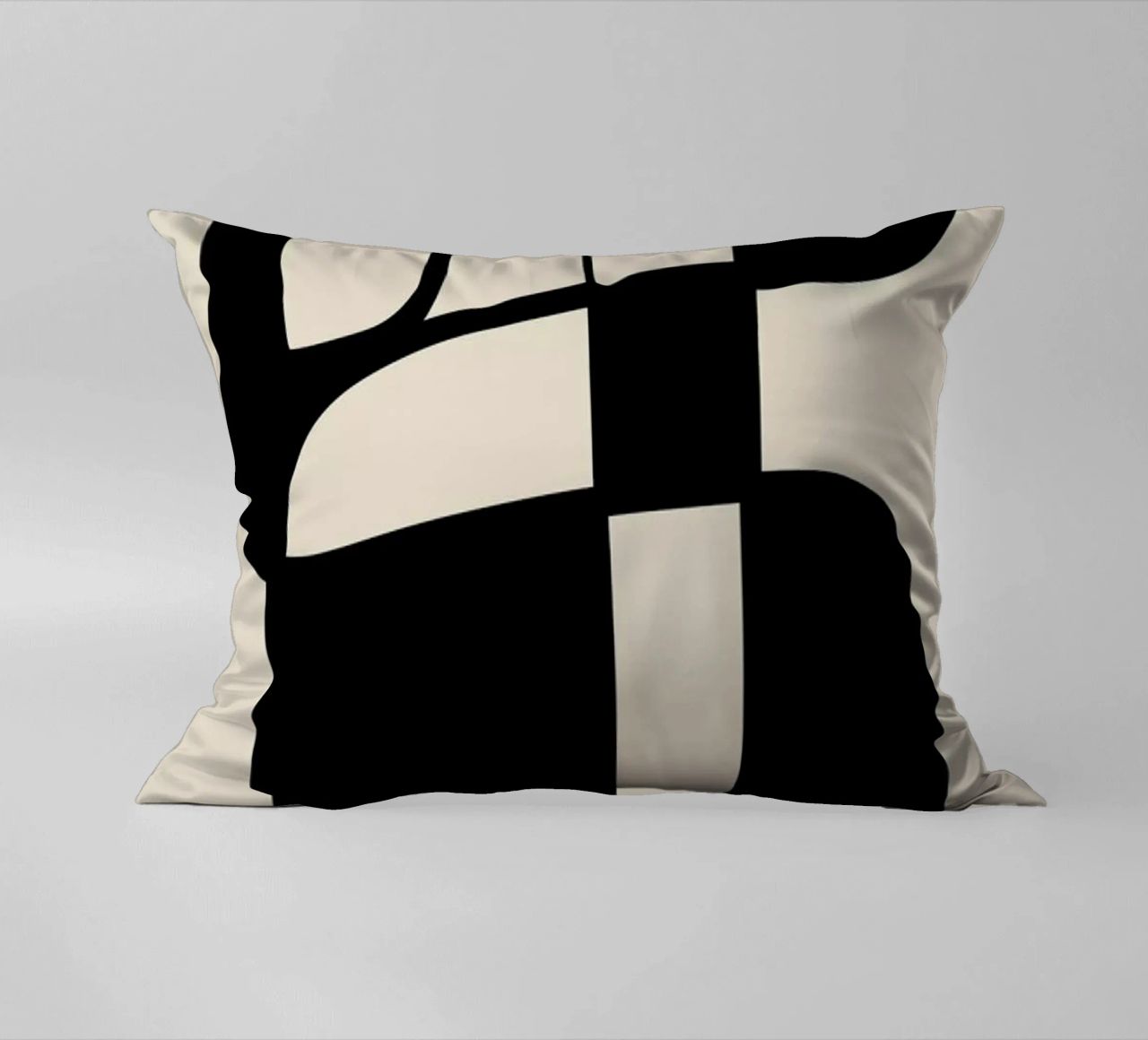 In Check cuscino da Graphite