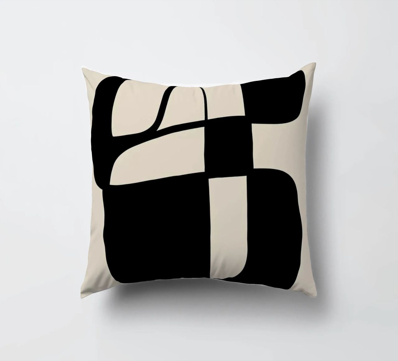 In Check cuscino da Graphite