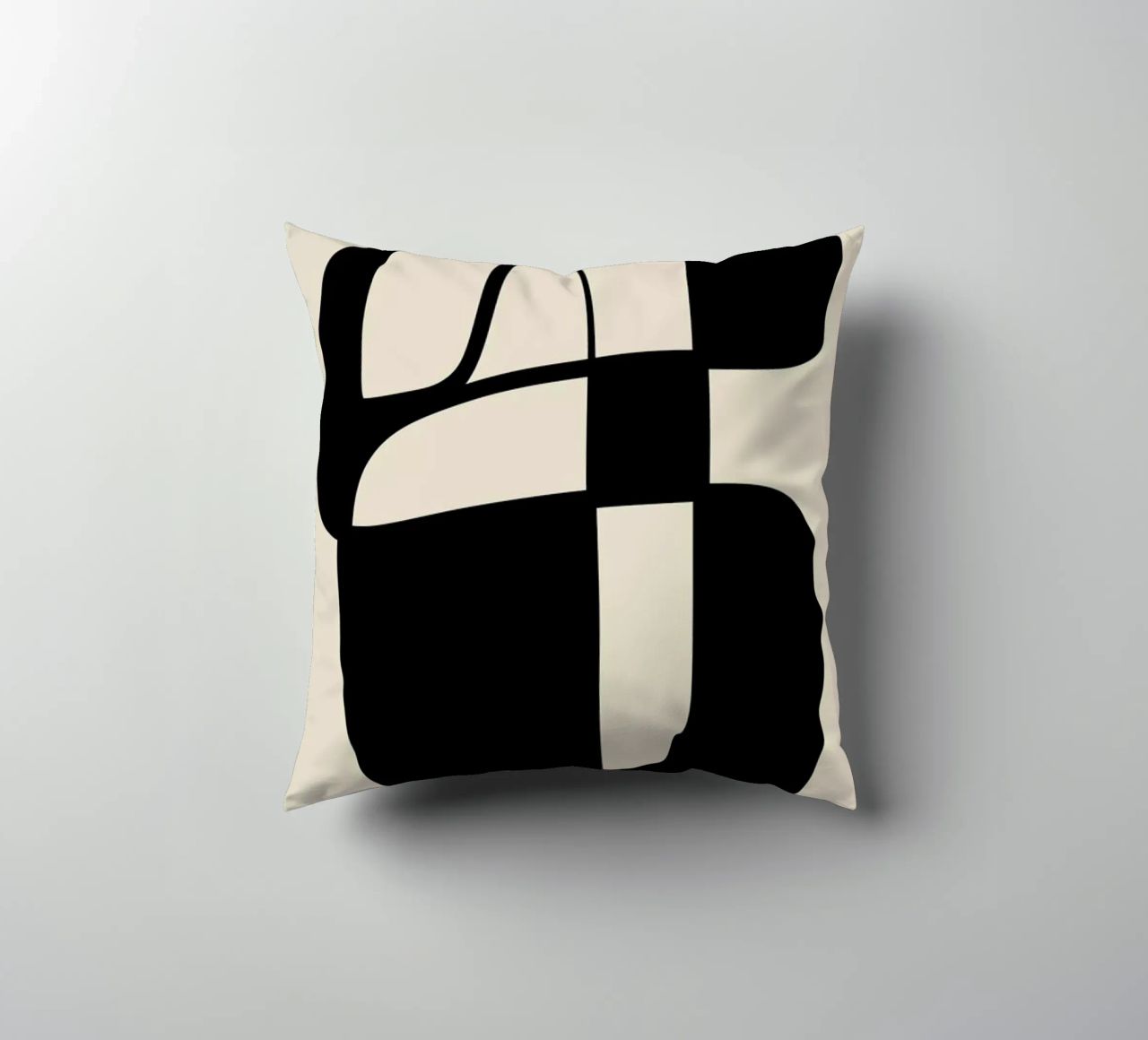 In Check cuscino da Graphite
