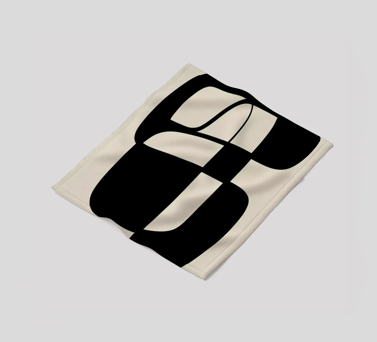 In Check coperta in pile da Graphite
