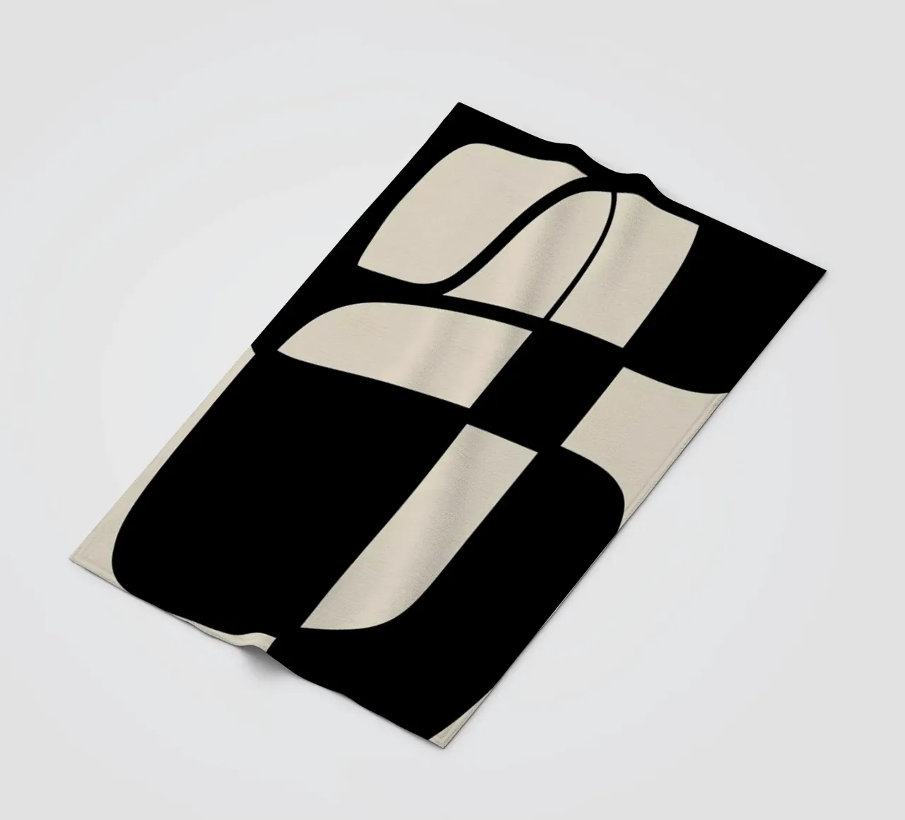 In Check coperta in pile da Graphite