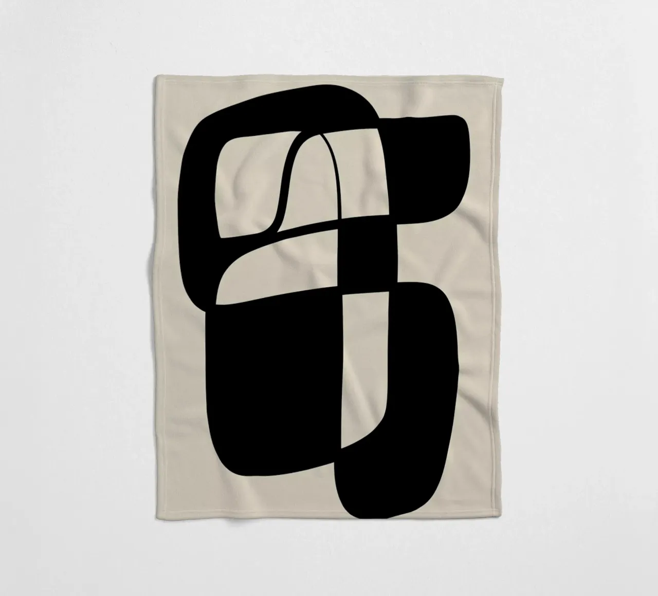 In Check coperta in pile da Graphite