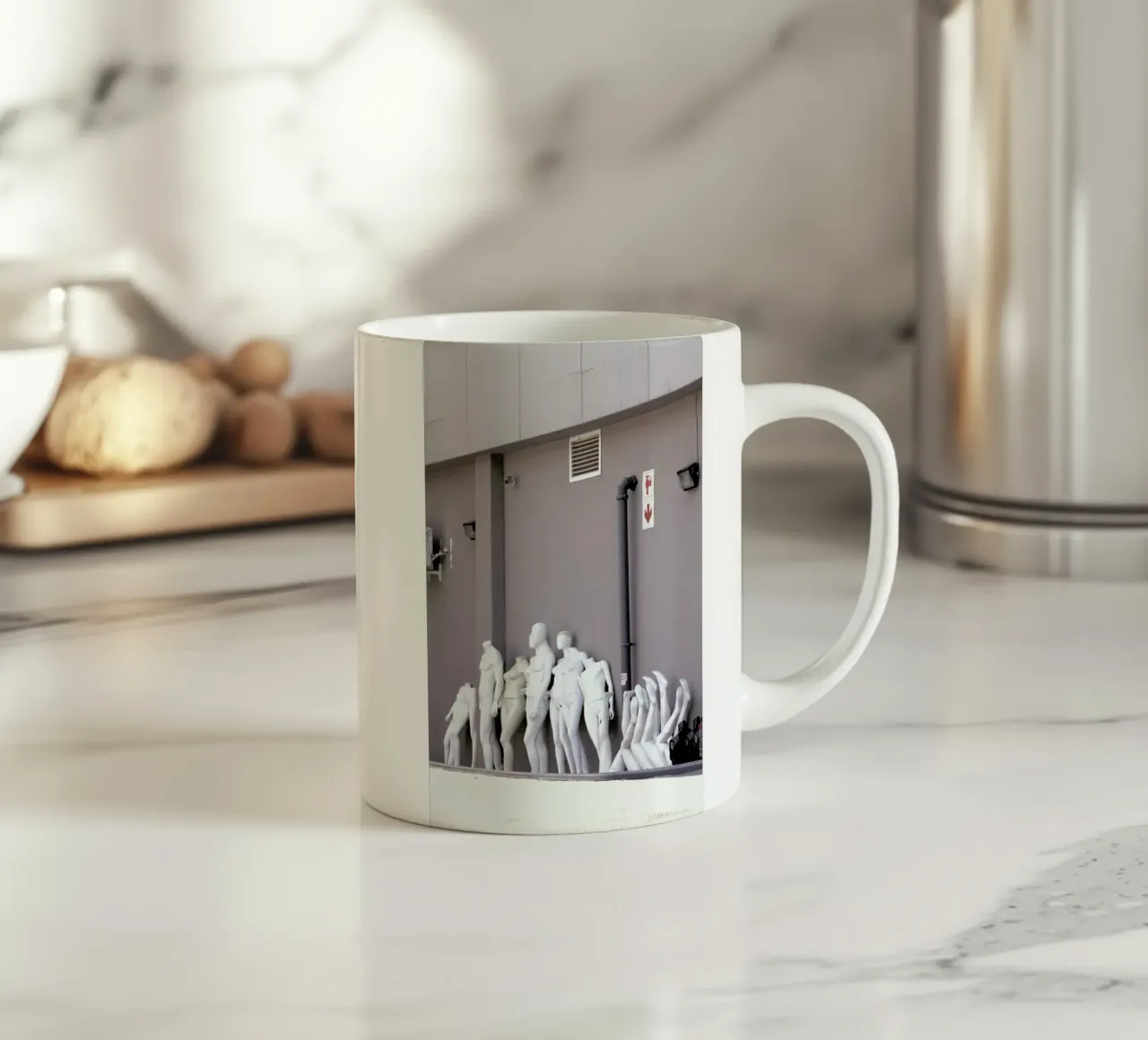 Freedom tazza in ceramica da Ballack Art House
