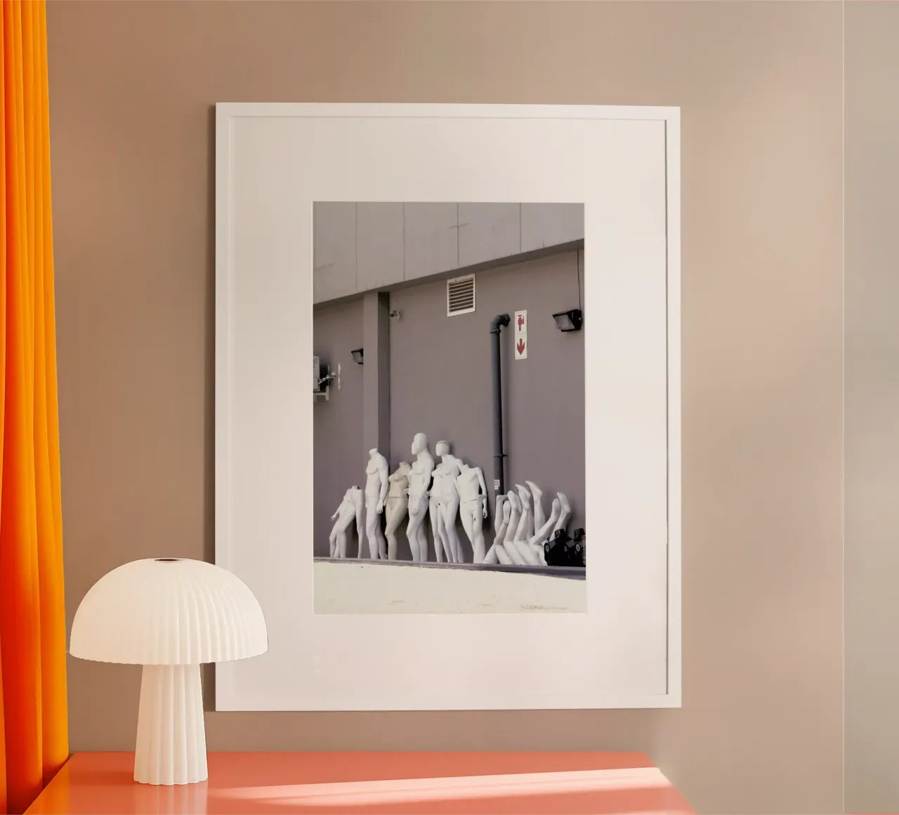 Freedom poster con telaio in plastica da Ballack Art House
