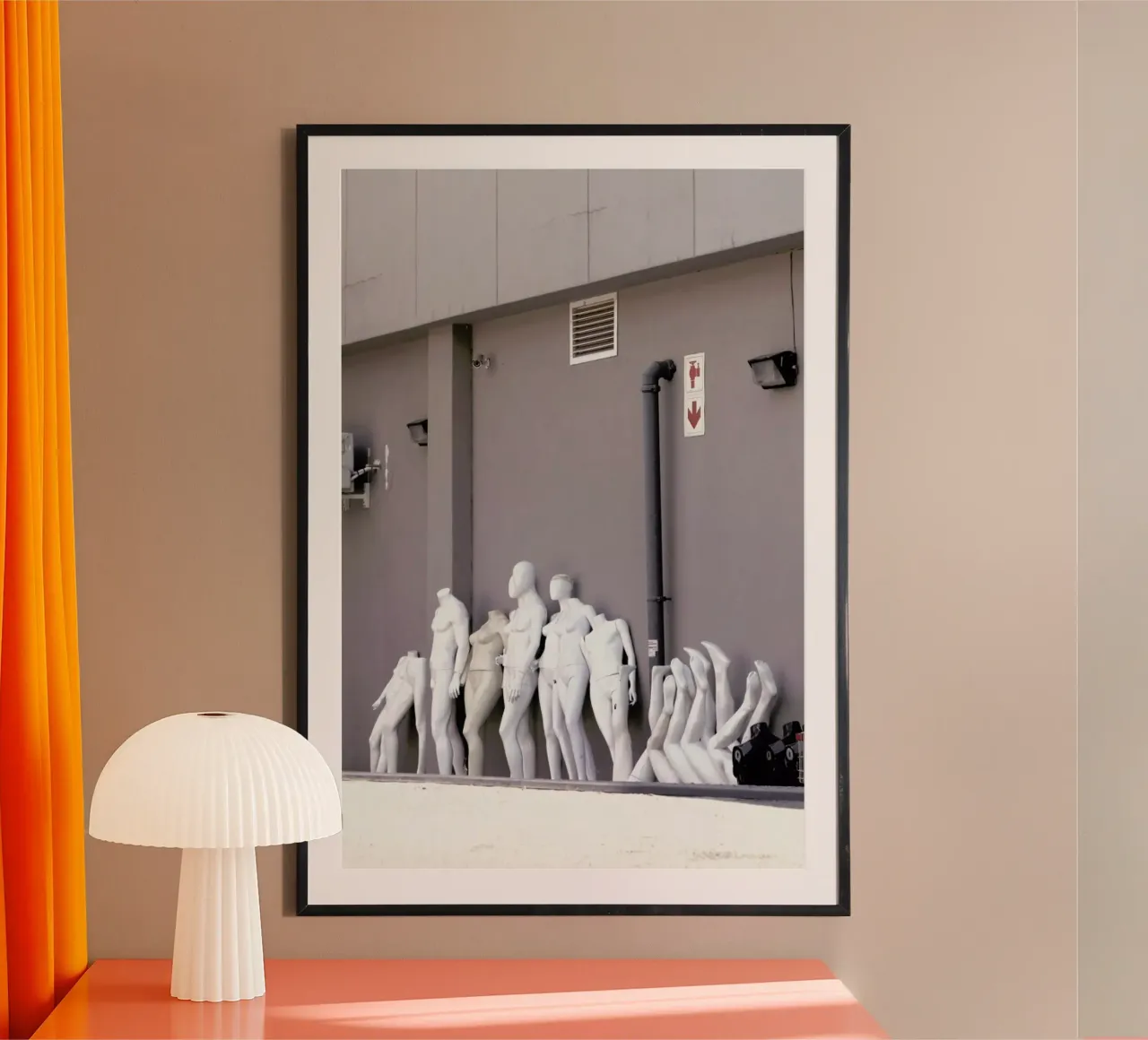 Freedom poster con telaio in plastica da Ballack Art House