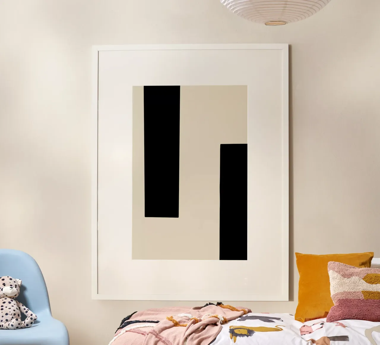 Domino poster con telaio in plastica da Graphite