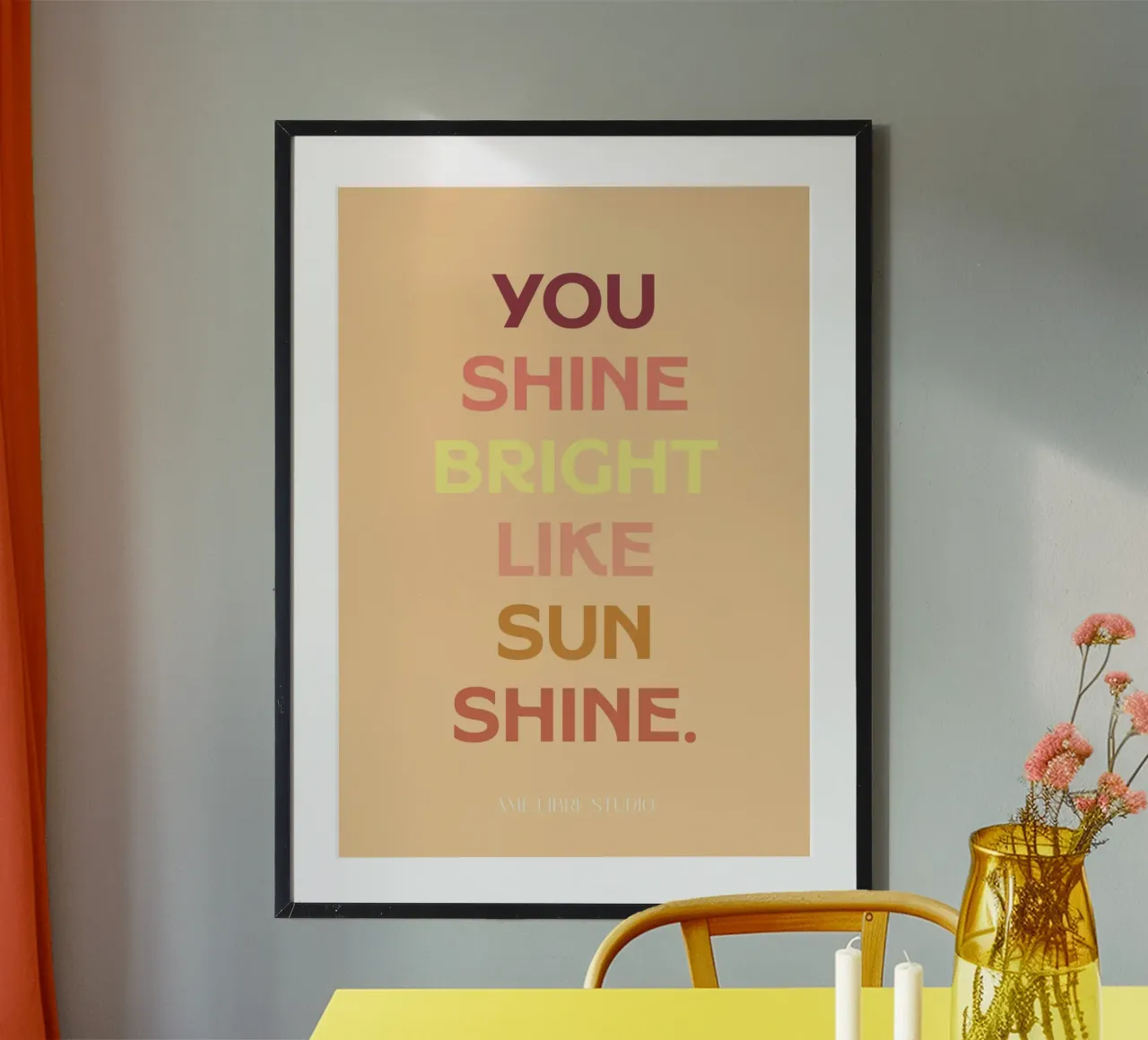 💛 poster da ÂME LIBRE STUDIO