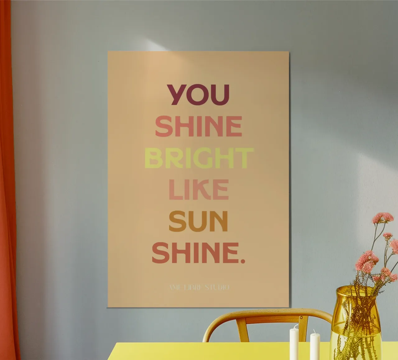 💛 poster da ÂME LIBRE STUDIO