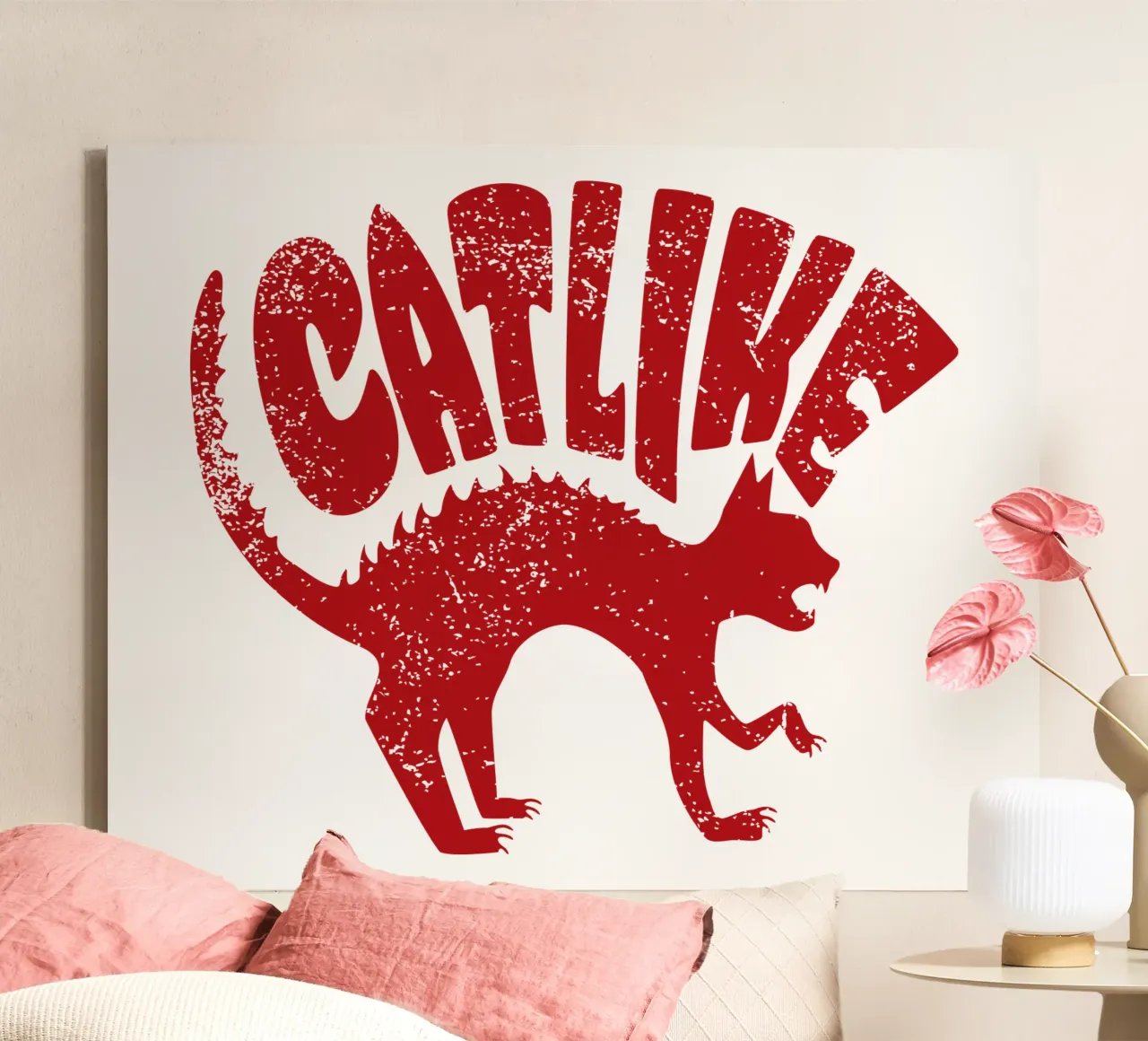 Come un gatto tela con Cornice a cassetta da DYDesign