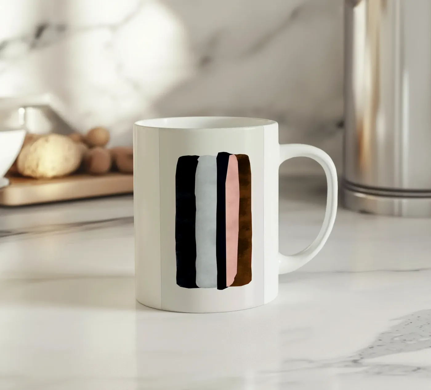 Depth ceramic mug by Pure