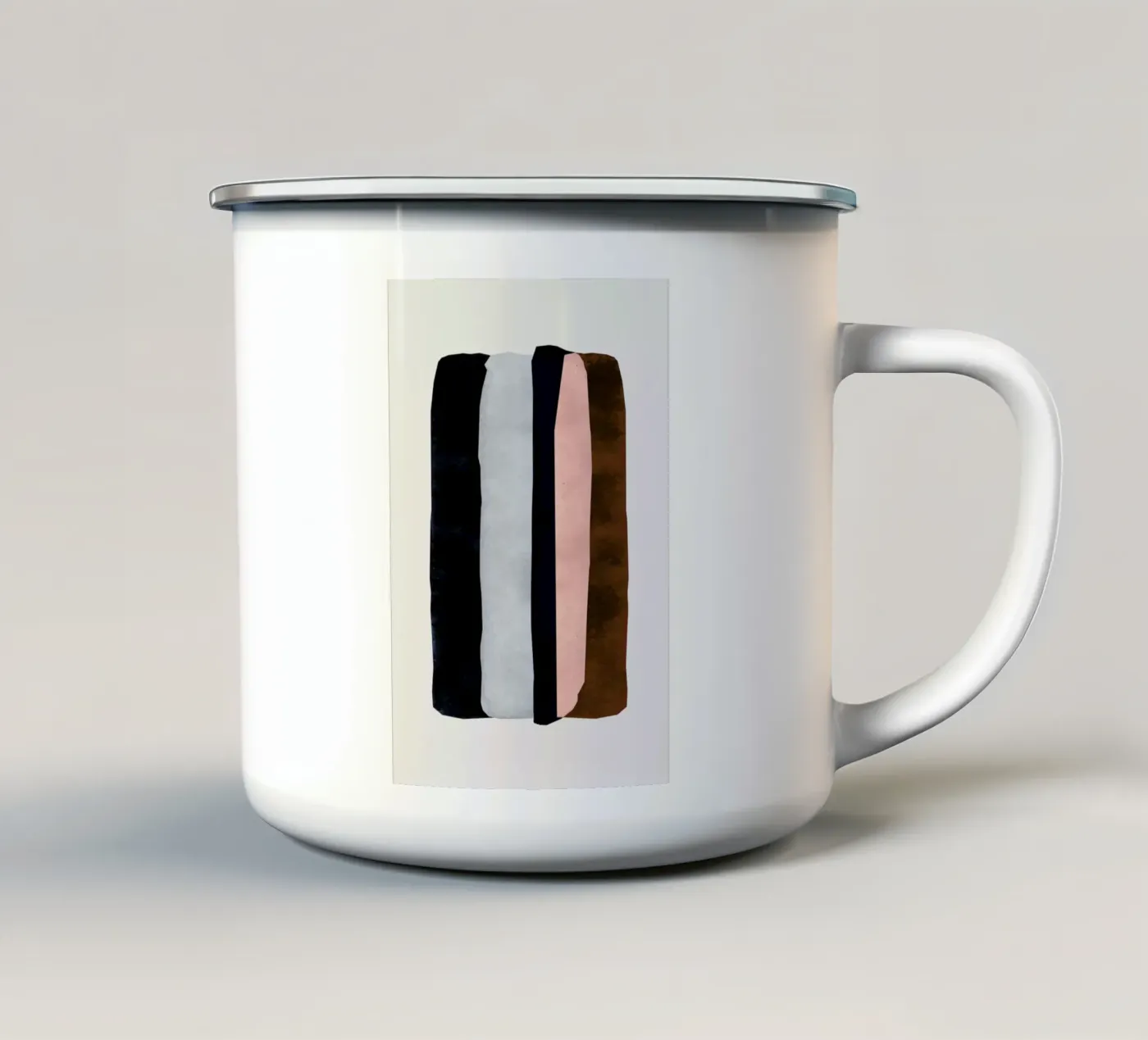 Depth enamel mug by Pure