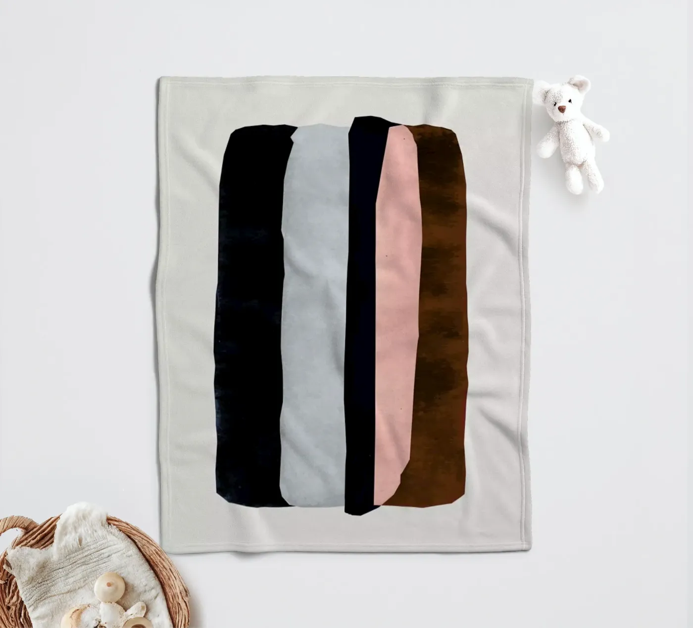 Depth fleece blanket by Pure