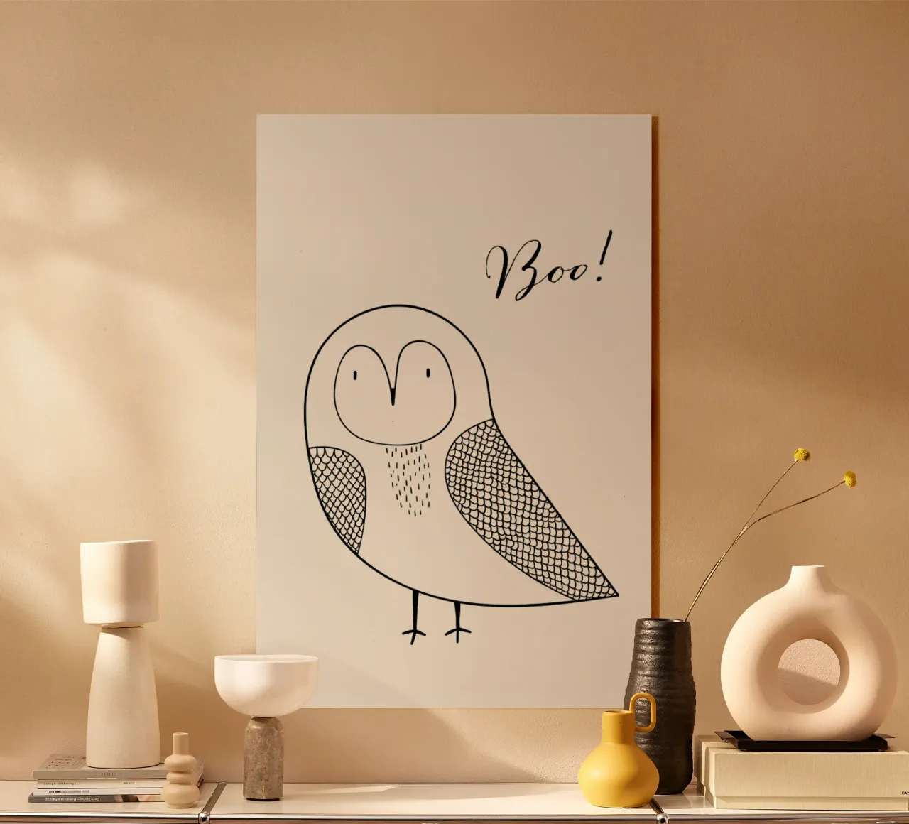Boo Owl plexiglass da Kubistika