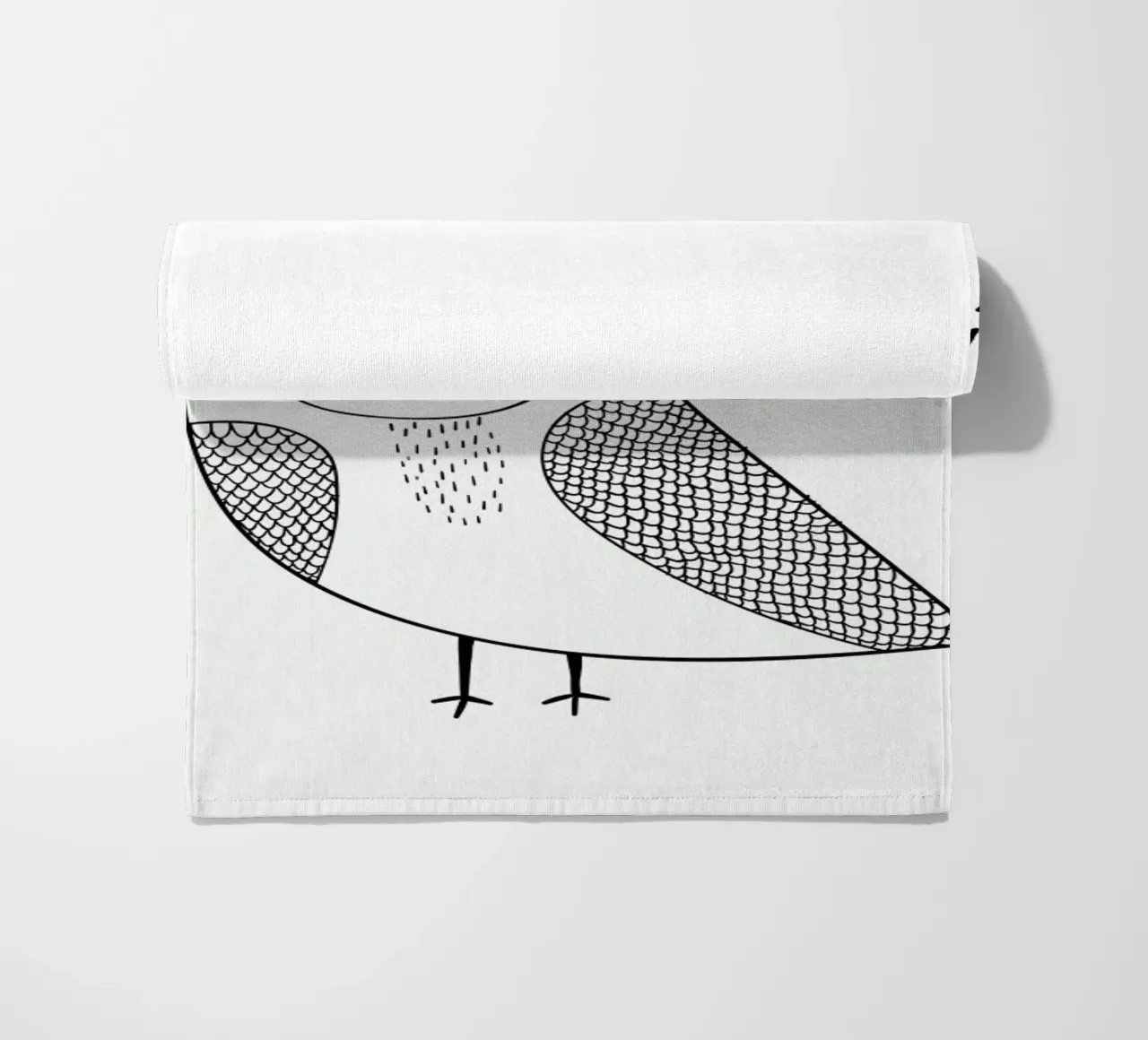 Boo Owl telo mare da Kubistika