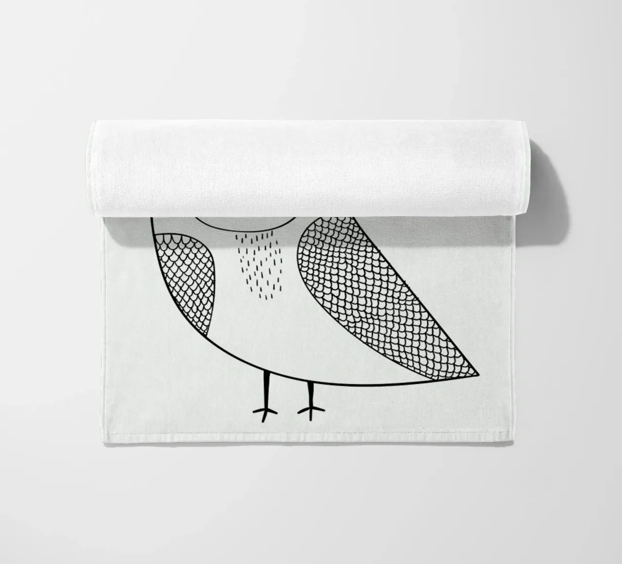 Boo Owl telo mare da Kubistika