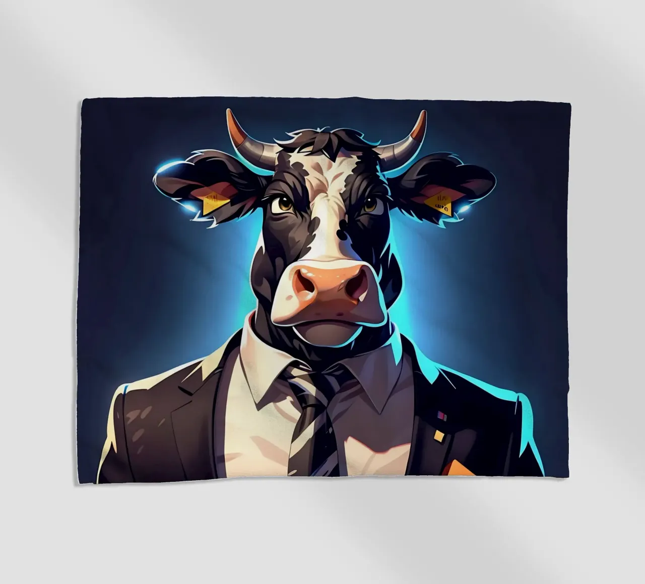 Stile_mucca_C_1 telo mare da Tierisch bunt by LK