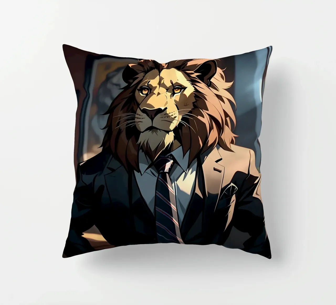 Leone_Stile_C_1 cuscino da Tierisch bunt by LK