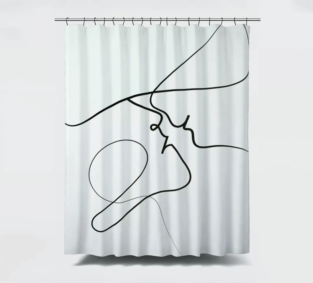 Playful shower curtain by Graphite