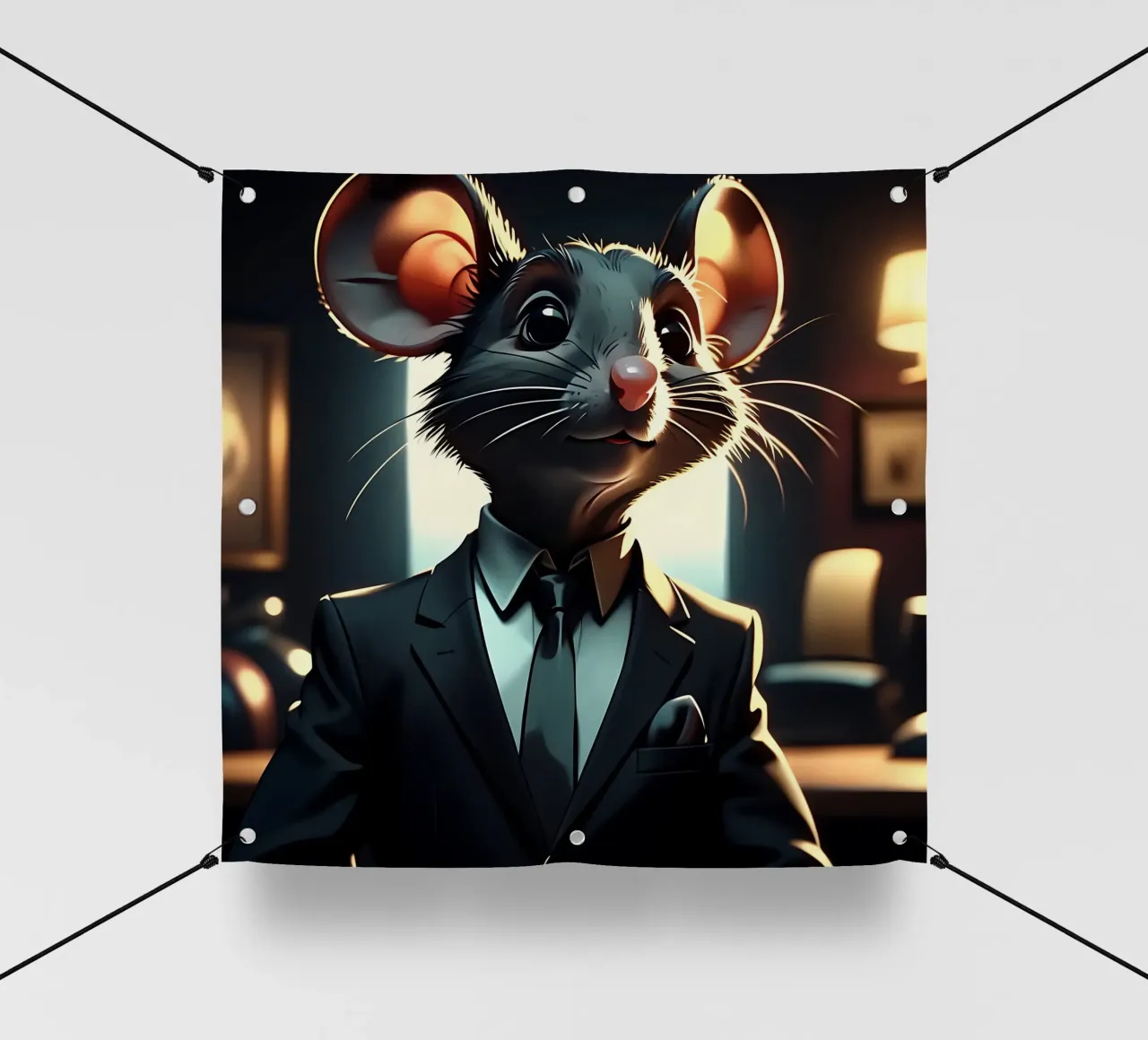 Stile_mouse_C_1 telo in pvc da Tierisch bunt by LK