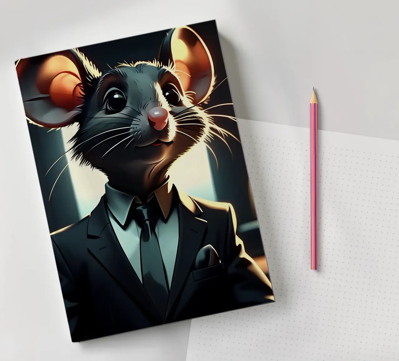 Mouse_style_C_1 notebook by Tierisch bunt by LK