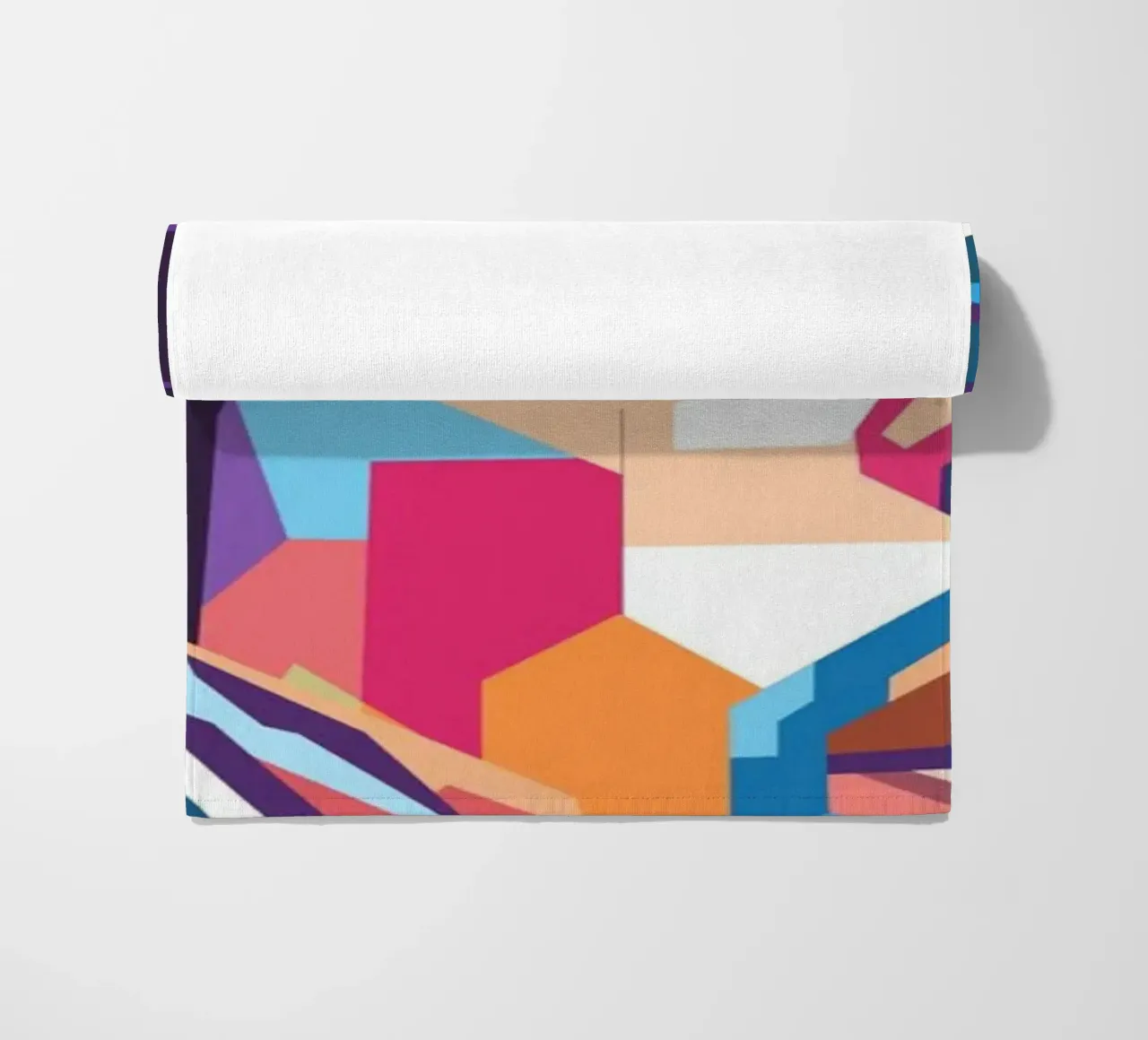 Jimi Hendrix WPAP art style beach towel by Hantamrata