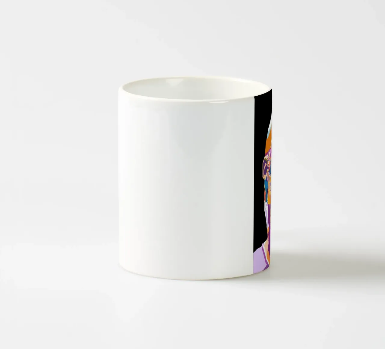 Ritratto pop art di Kobe Bryant tazza in ceramica da Hantamrata