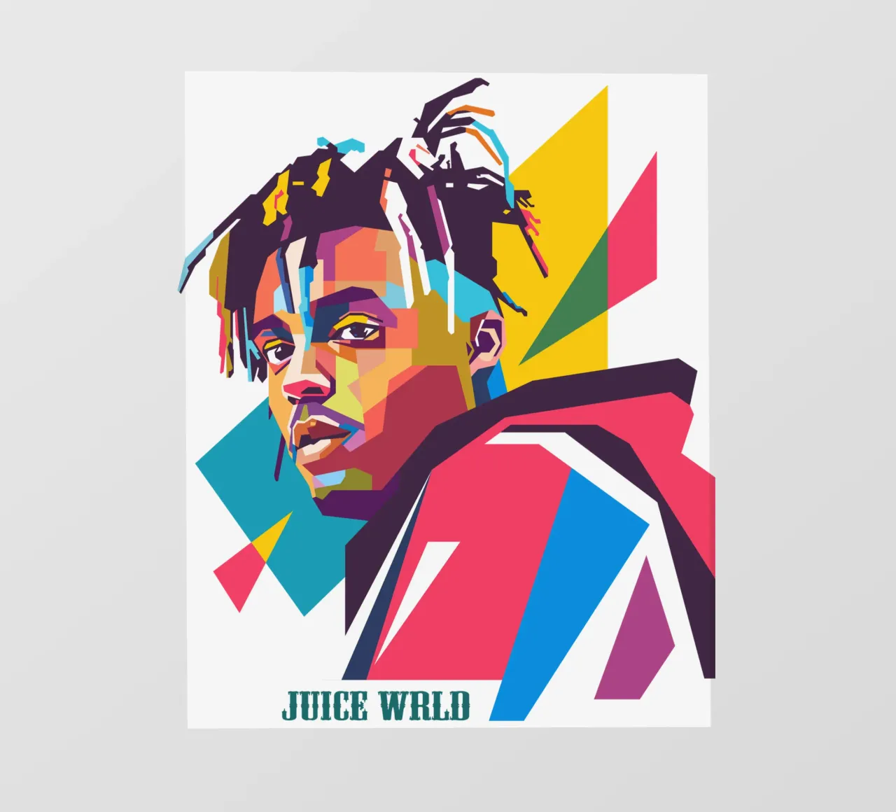 Stile artistico del rapper Juice WRLD WPAP telo in pvc da Hantamrata