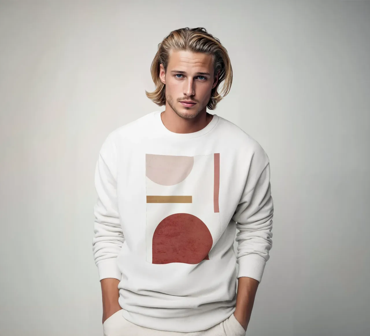 Concrete I felpa da Pure