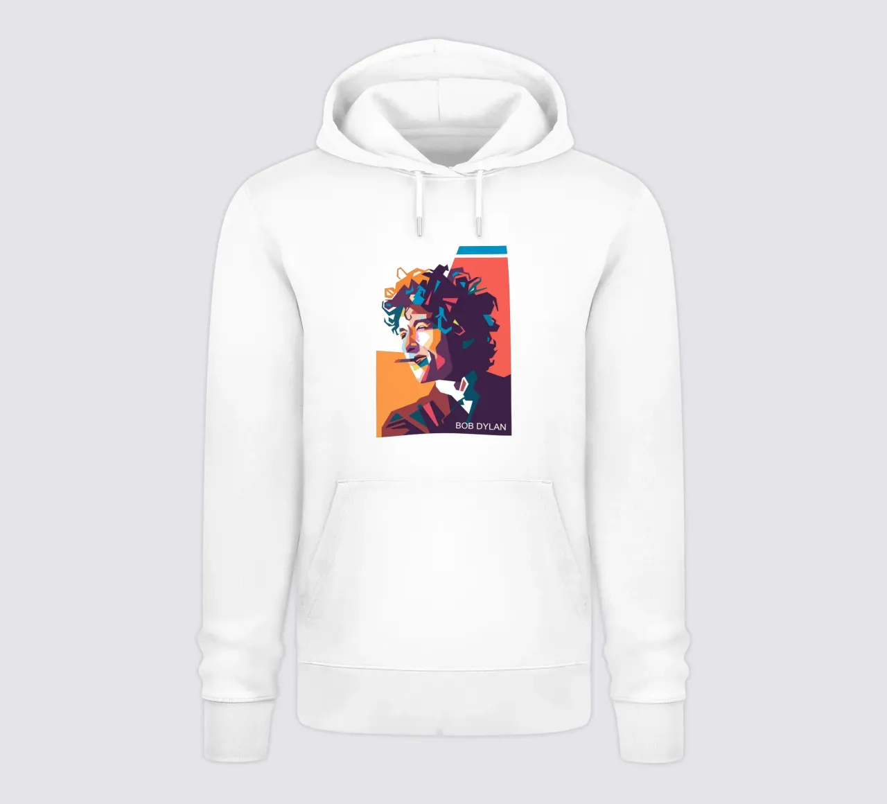 Arte de Bob Dylan sudadera con capucha de Hantamrata