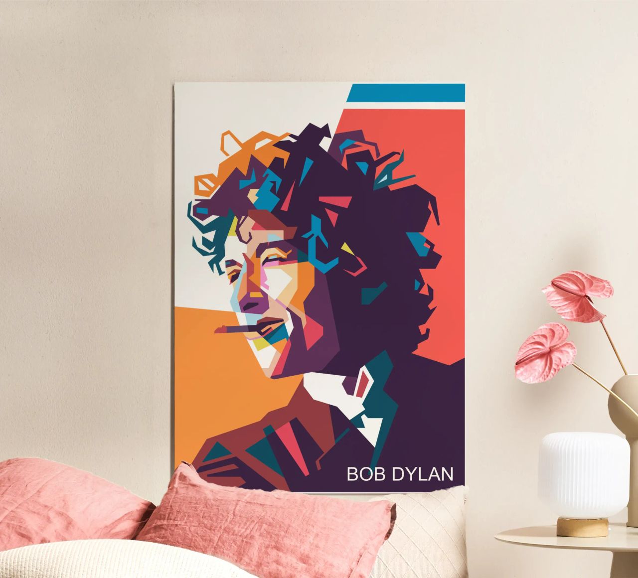 Bob Dylan kunst poster van Hantamrata