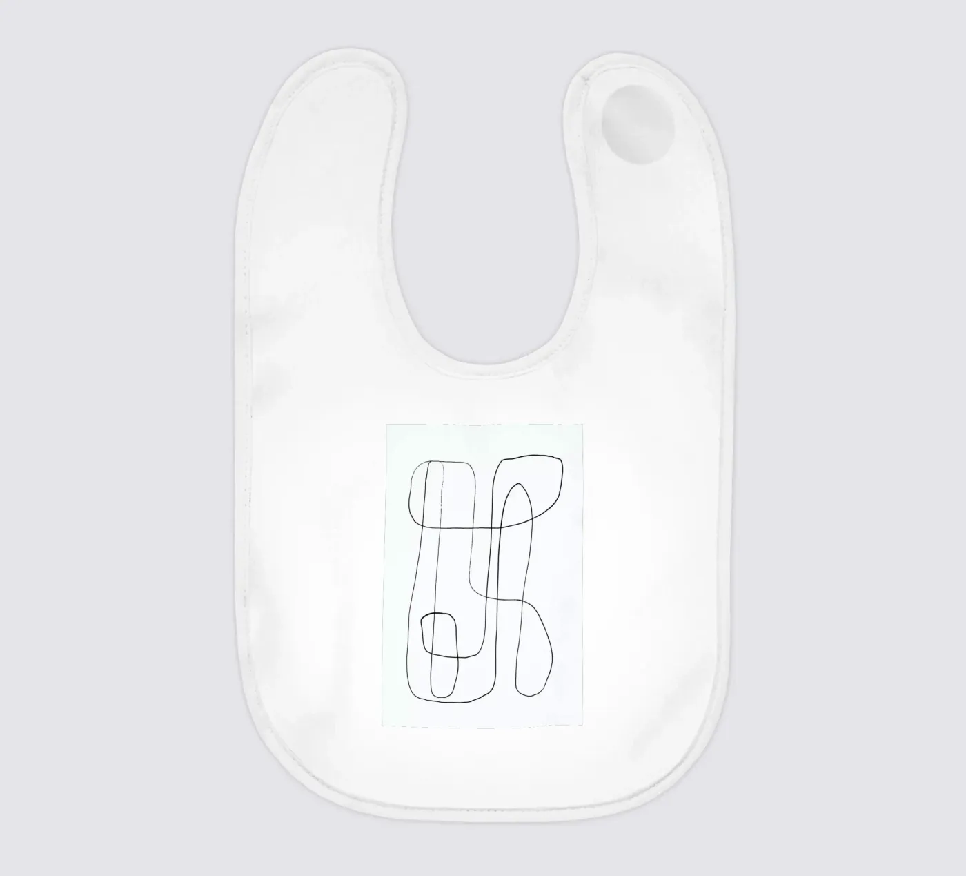 Traced Babylätzchen von Graphite