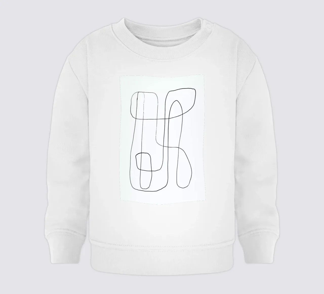 Traced felpa neonato da Graphite