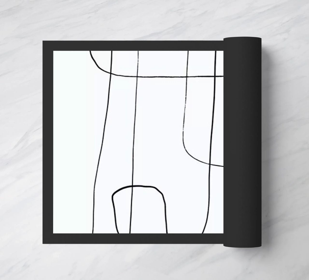 Traced zerbino da Graphite