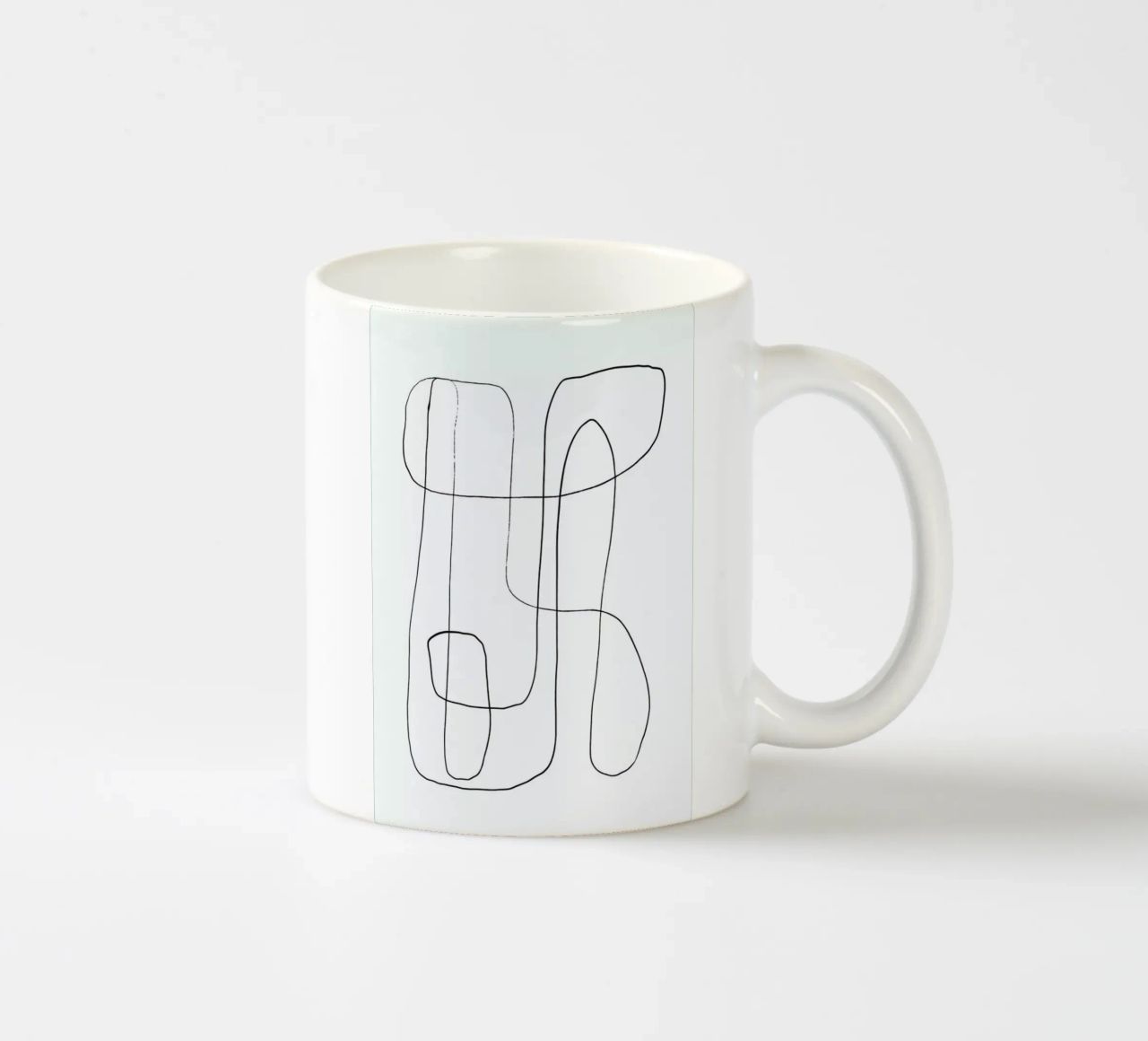 Traced tazza in ceramica da Graphite