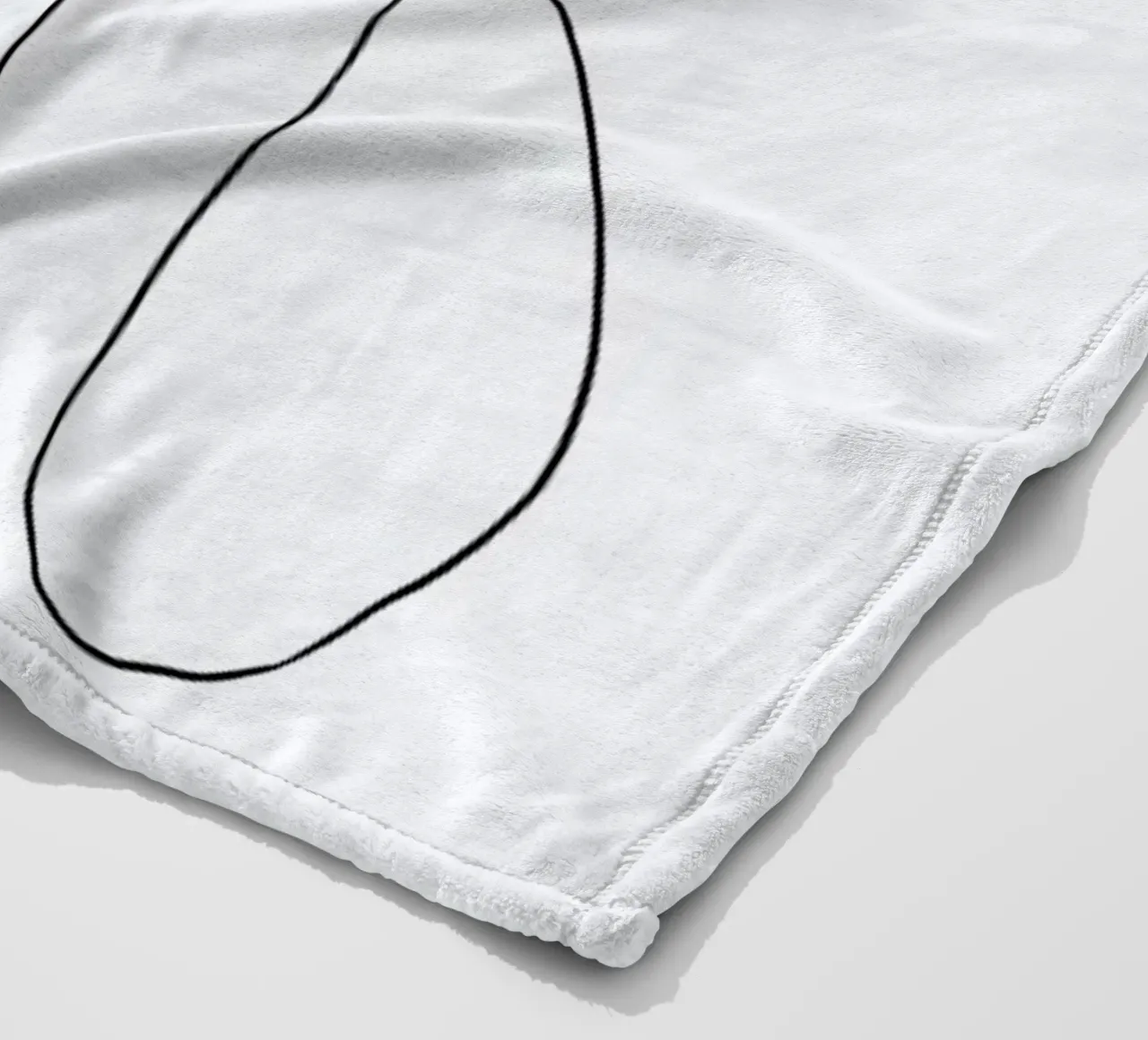 Traced Fleecedecke von Graphite