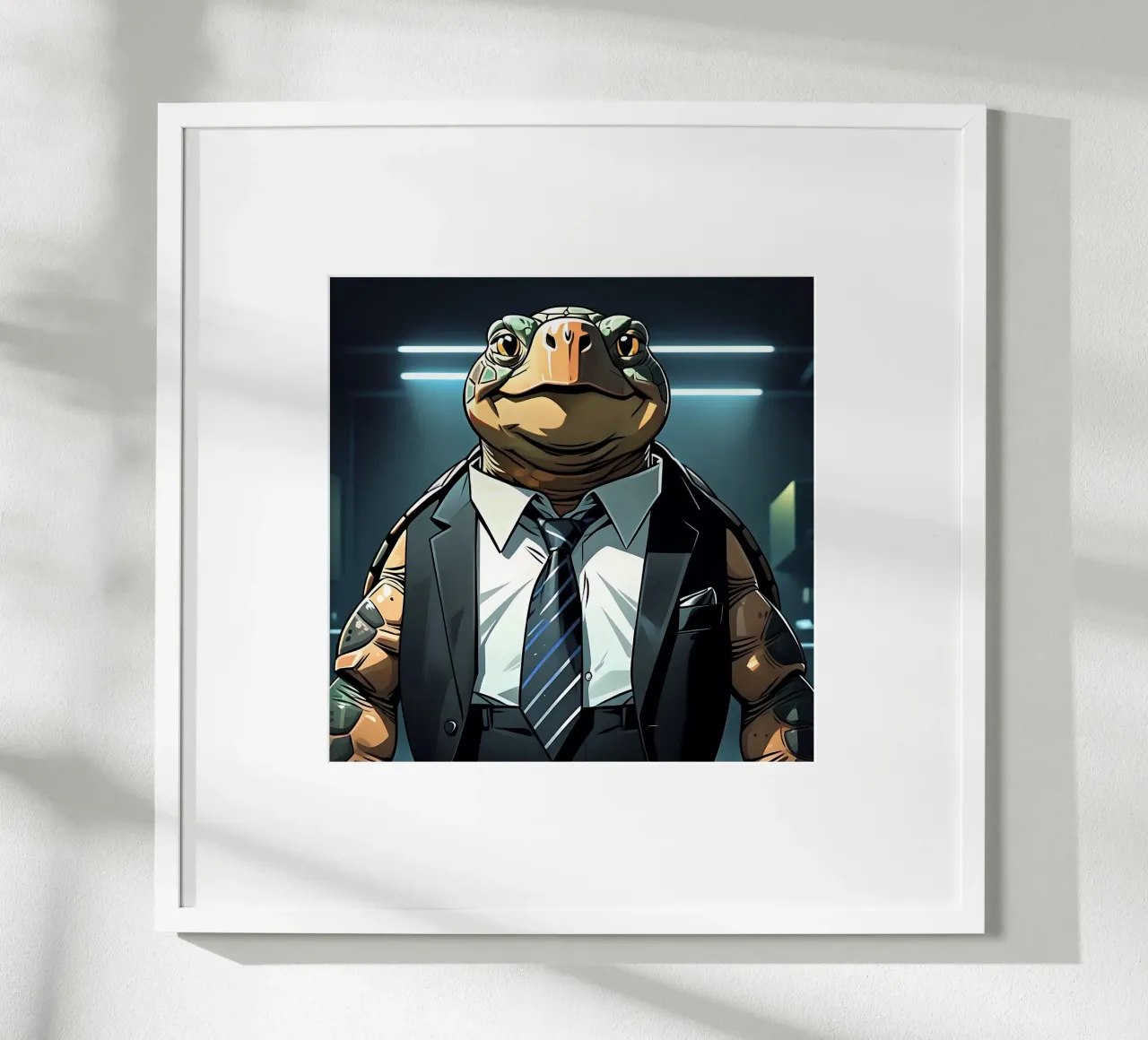 Turtle_style_C_1 hahnemühle by Tierisch bunt by LK