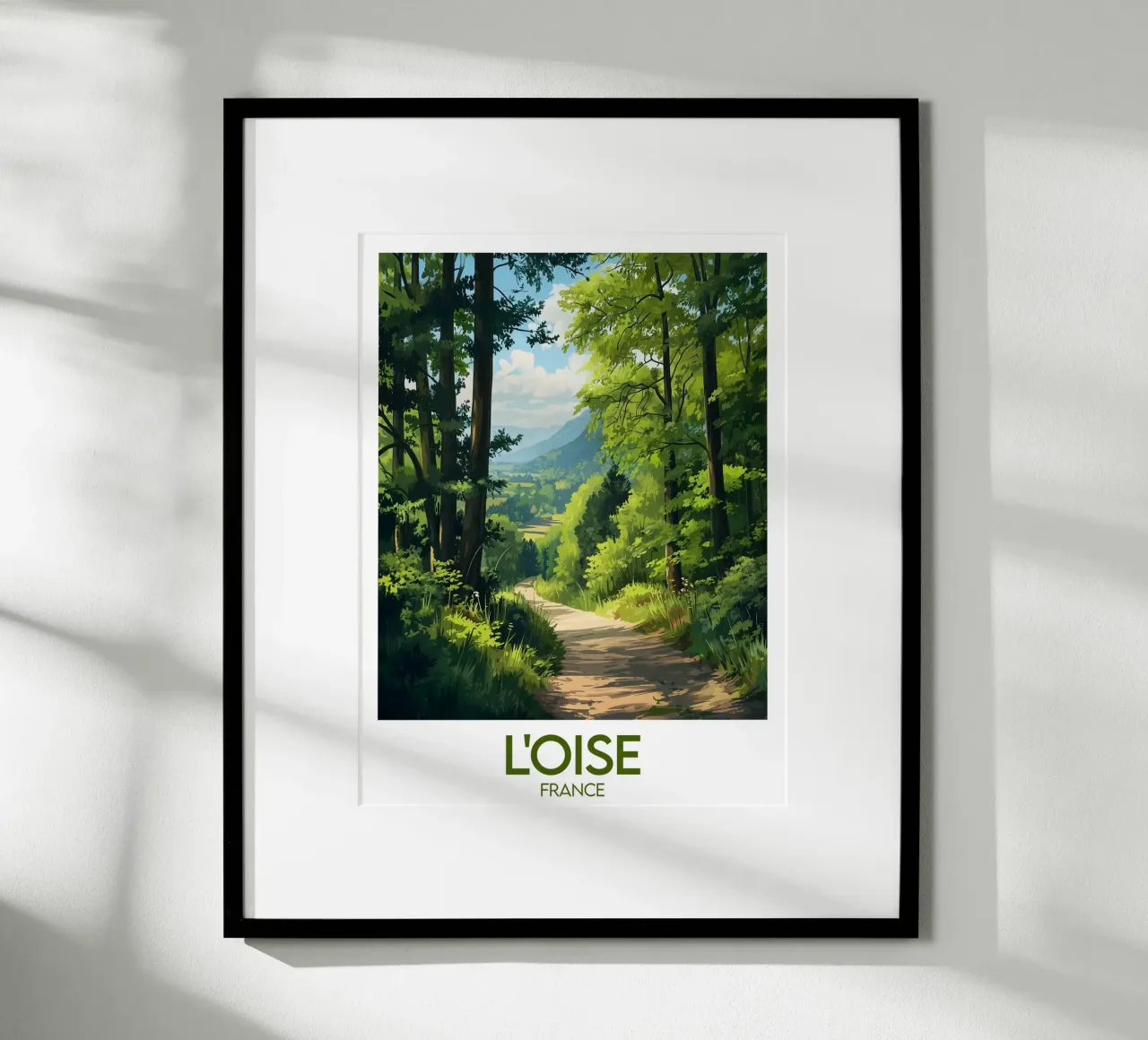 Poster L'Oise poster da Frame the World