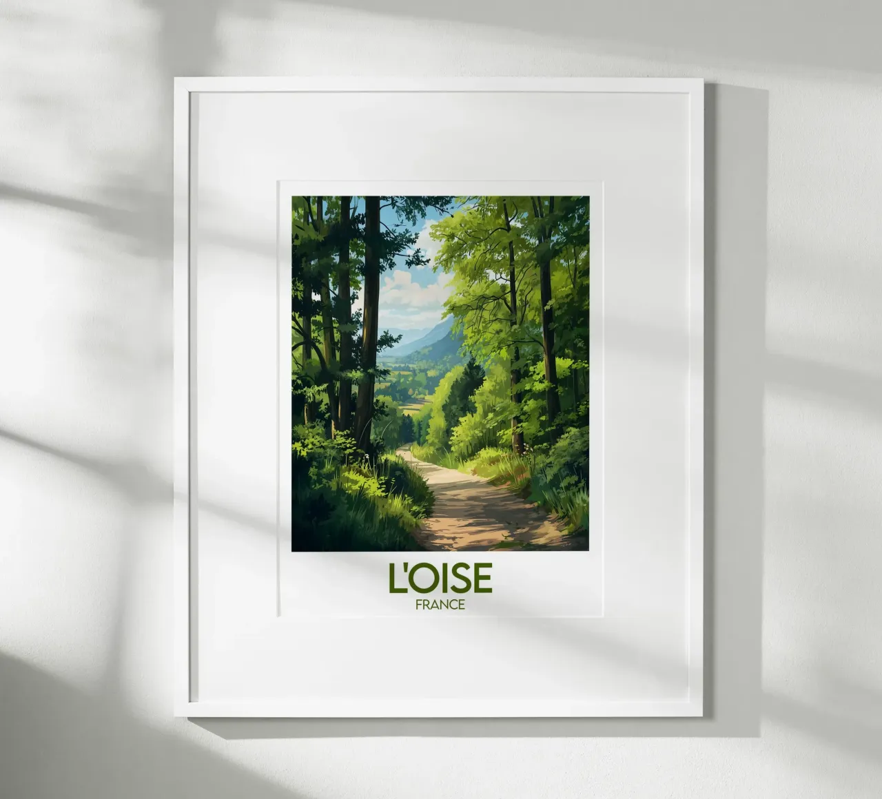 Poster L'Oise poster da Frame the World