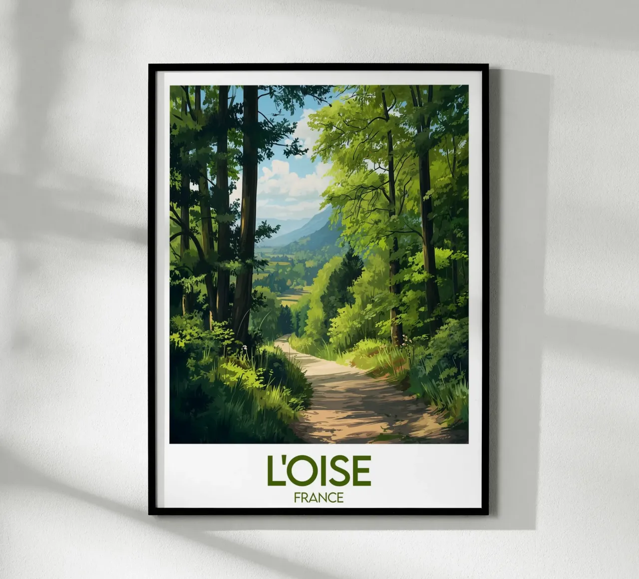 Poster L'Oise poster da Frame the World