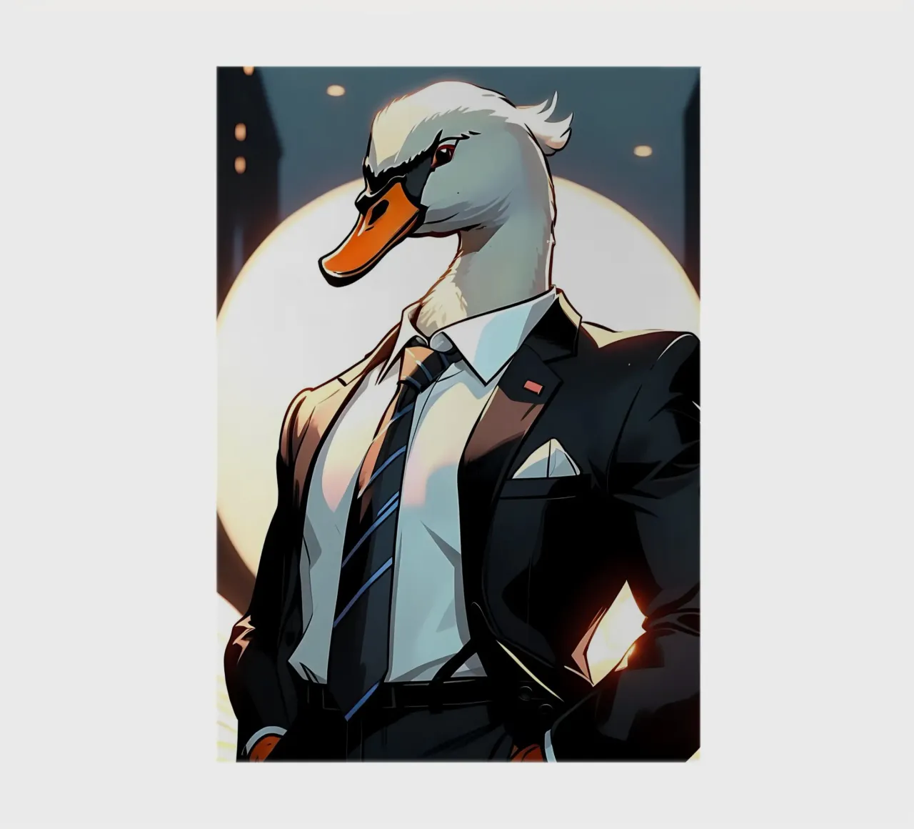 Swan_style_C_1 notebook by Tierisch bunt by LK